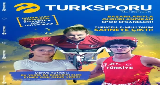 TURKSPORU’nun yeni sayısı Dergilik’te
