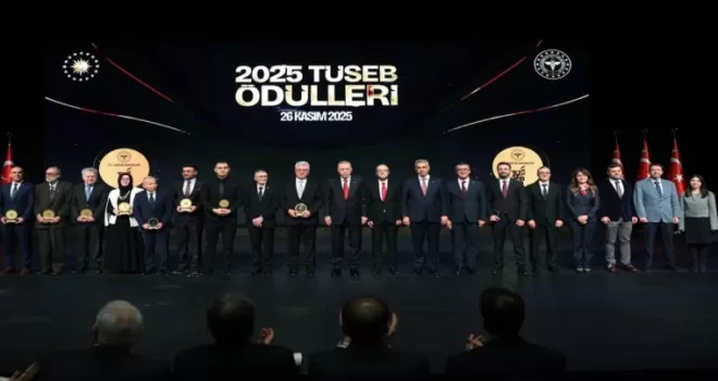 TÜSEB ödülleri sahiplerini buldu