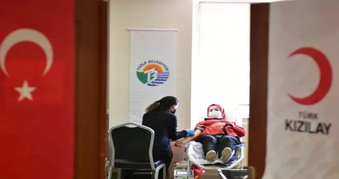Tuzla Belediyesi’nden kan bağışı kampanyası
