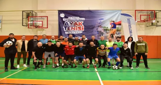 Tuzla Belediyesi’nden Öğretmenler Günü’ne özel turnuva
