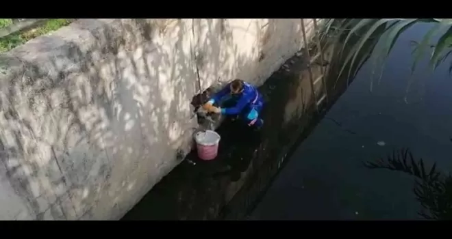 Tuzla Belediyesi personelinden insanlık dersi
