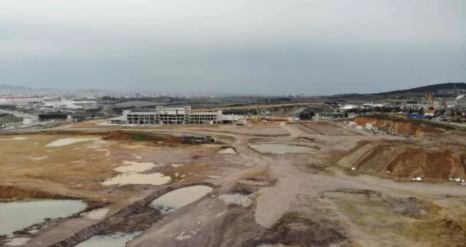 Tuzla’da 450 dönümlük hal projesi yarım kaldı
