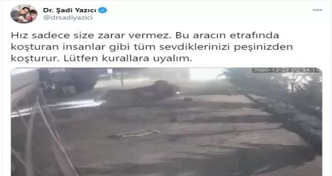 Tuzla’da otomobilin takla atarak uçtuğu anlar kamerada
