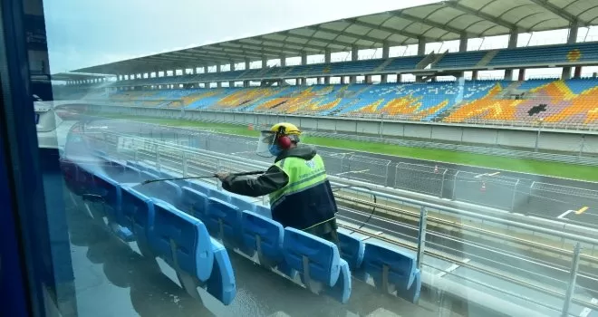 Tuzla, Formula 1 yarışları için hazır
