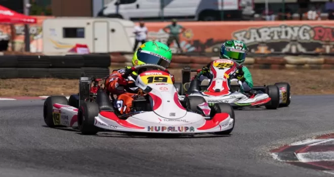 Tuzla Karting Park’ta büyük çekişme yaşandı