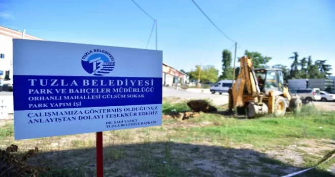 Tuzla’ya 5 yeni park daha kazandırılıyor
