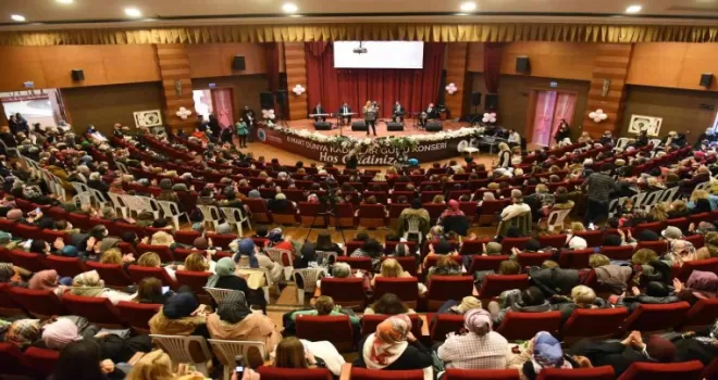 Tuzlalı Kadınlar, Kadınlar Günü konserinde buluştu
