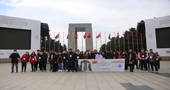 Tuzlalı öğrencilere Çanakkale destanı anlatılıyor
