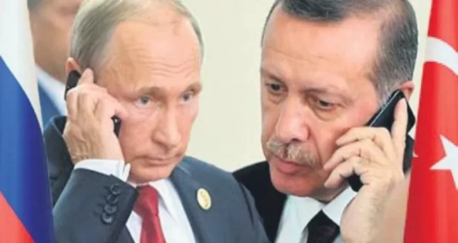 Cumhurbaşkanı Erdoğan, Putin’le telefonla görüştü