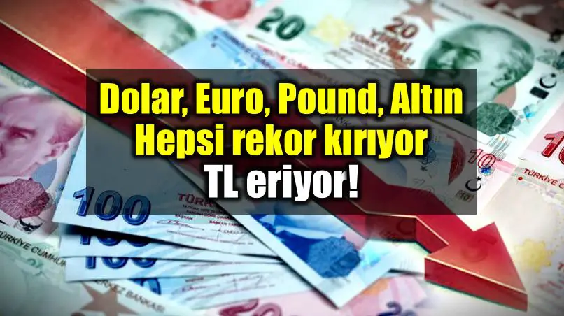 Euro 10'u aştı, Dolar kuru da 8,53'le rekor kırdı