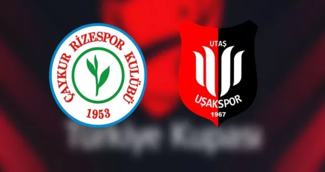 Ziraat Türkiye Kupası: Çaykur Rizespor: 3 - Uşakspor: 0 (İlk yarı)