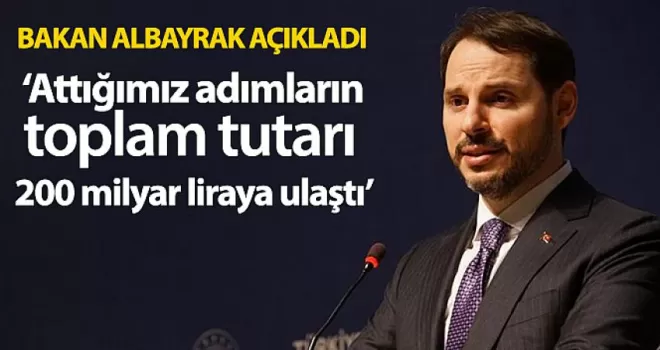 Bakan Albayrak, ‘Ekonomik İstikrar Kalkanı’nı değerlendirdi