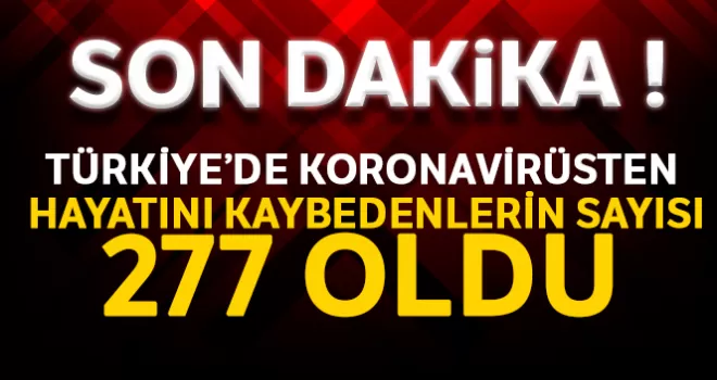 Bakan Koca: Son 24 saatte 63 kişi hayatını kaybetti