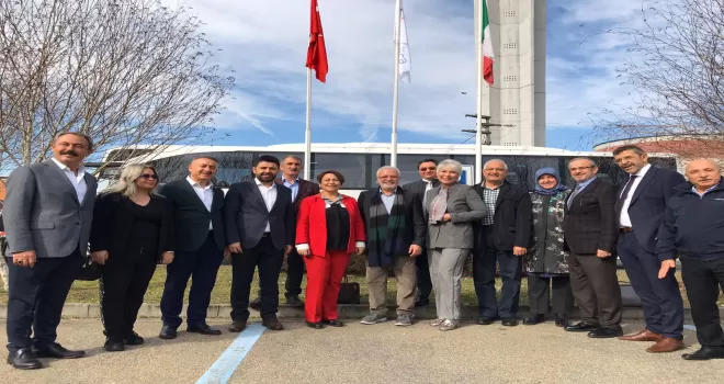 TBMM heyeti İtalya’daki Türk tıbbi cihaz üretim tesislerini ziyaret etti