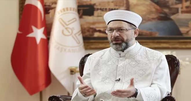 Diyanet İşleri Başkanı Erbaş’tan Berlin’deki camiye yapılan polis baskınına tepki