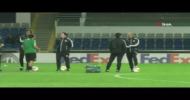 Sporting Lizbon, Başakşehir maçının son çalışmasını yaptı
