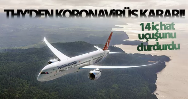 THY, iç hat seferlerini 20 Nisan’a kadar iptal etti