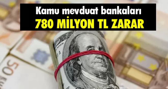 Kamu bankaları ekimde 780 Milyon TL zarar yazdı