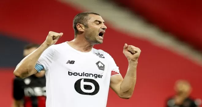 UEFA Avrupa Ligi’nde haftanın futbolcusu Burak Yılmaz
