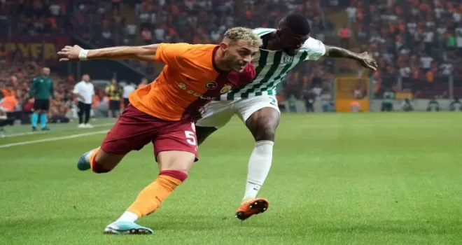 UEFA Şampiyonlar Ligi: Galatasaray: 1 - Zalgiris Vilnius: 0 (İlk yarı)
