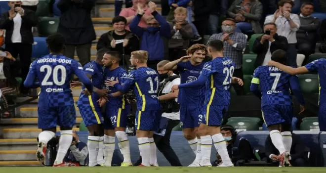 UEFA Süper Kupa Chelsea’nin
