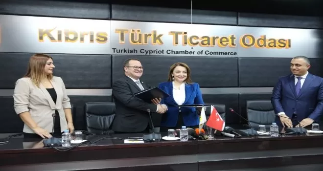 ULUSKON ile Kıbrıs Türk Ticaret Odası arasında iş birliği protokolü imzalandı
