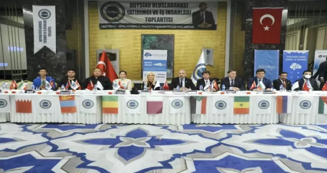 Uluslararası yatırımcı ve iş insanları bir araya geldi
