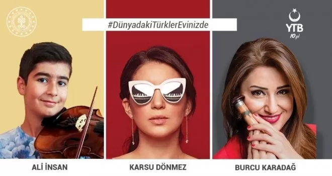 Ünlü sanatçıların evinde canlı moral konserleri devam ediyor
