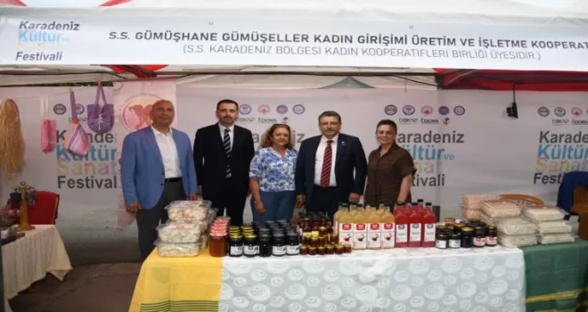 Üreten kadınlara bir destek de Trabzon’dan