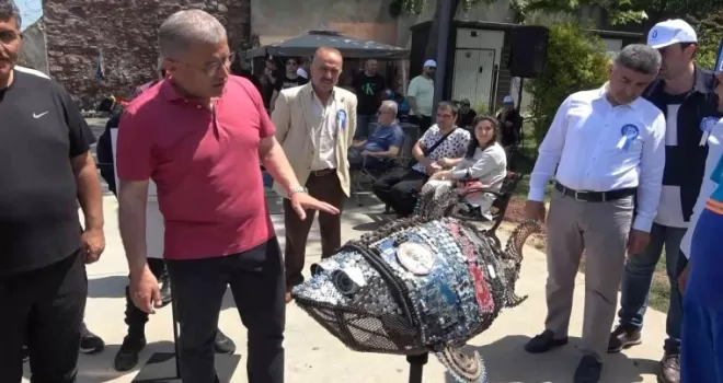 Üsküdar’da denizde ve karada çevre temizliği
