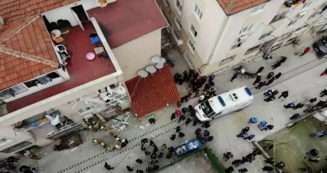 Üsküdar’da doğal gaz patlaması meydana geldi
