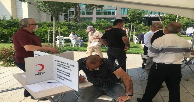 Üsküdar’da kan verme seferberliği
