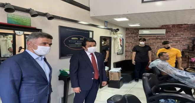 Üsküdar’da kuaförler ve güzellik salonları denetlendi
