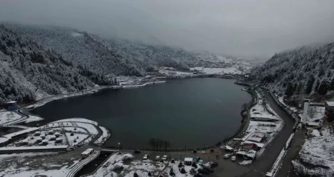 Uzungöl’den kar manzaraları
