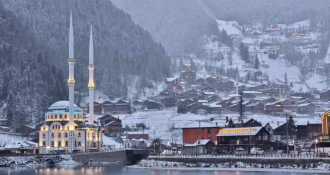 Uzungöl yılbaşı tatilcilerini bekliyor
