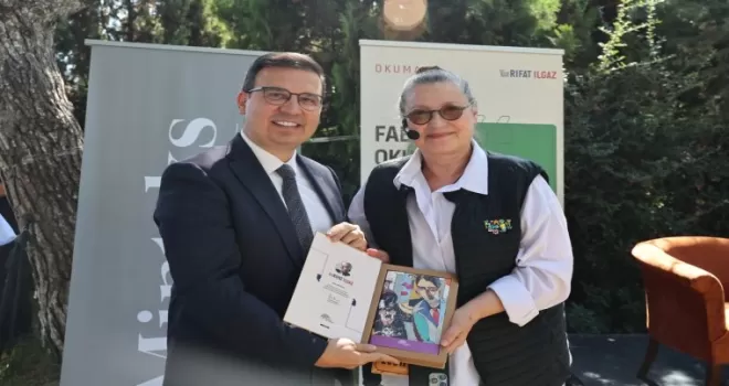 Vahide Perçin, Minteks çalışanlarıyla Rıfat Ilgaz’ı konuştu