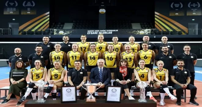 VakıfBank ikinci kez Guinness Dünya Rekorları’nda
