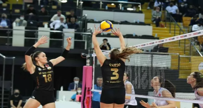 VakıfBank, Nilüfer Belediyespor’a set vermedi
