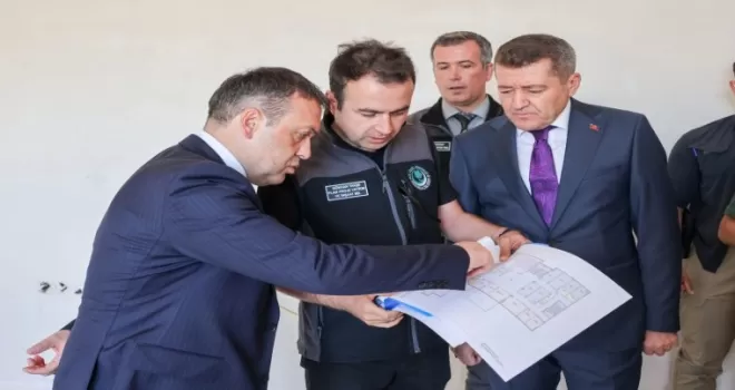 Vali Sözer, Bilecik’te Özel Eğitim Anaokulu inşaatını inceledi