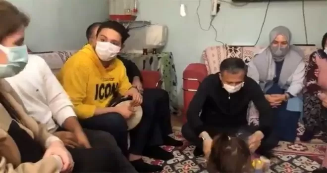 Vali Yerlikaya’dan roman aileye ziyaret
