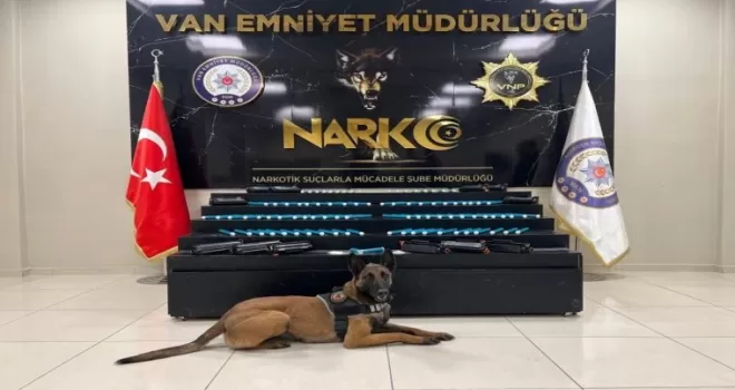 Van’da 10 kilo metamfetamin ele geçirildi
