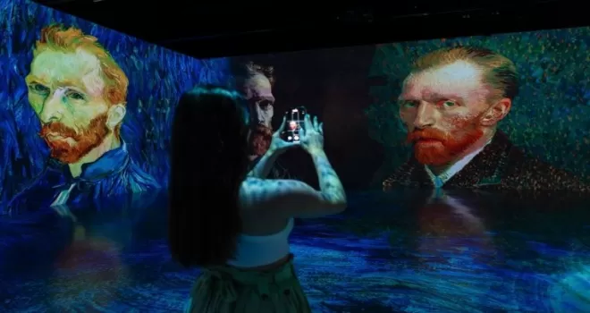 “Van Gogh: Işığında izinde“ sergisi 22 Şubat’a kadar İstanbul DDM’de