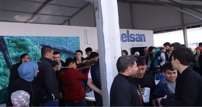 Vatandaşlar, yerli ve milli silahlara yoğun ilgi gösterdi
