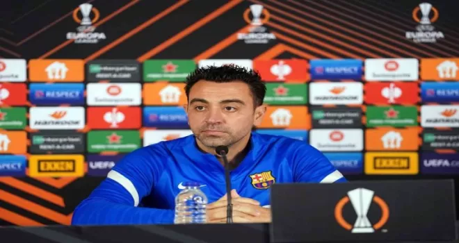 Xavi Hernandez: “Baskılı bir atmosferde oynayacağız”
