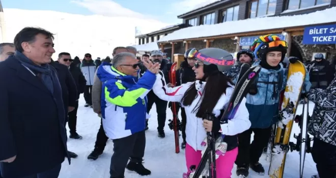 Yabancı turistlerden ’Erciyes’ övgüsü