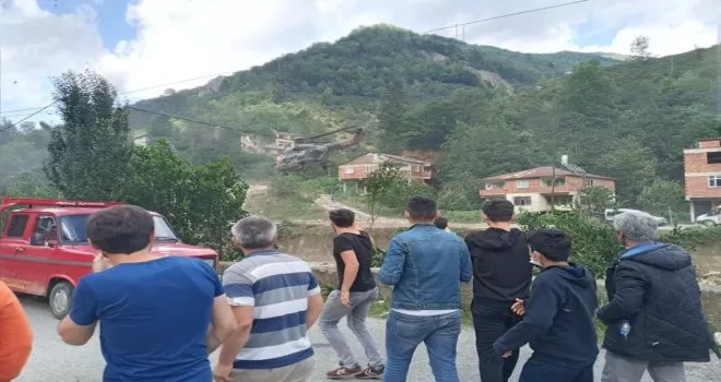Yağlıdere’de hamile kadının imdadına ambulans helikopter yetişti
