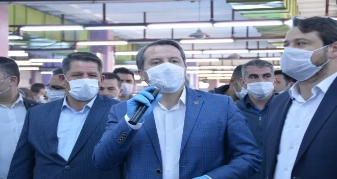 Yalçın’dan PTT çalışanlarına anlamlı ziyaret
