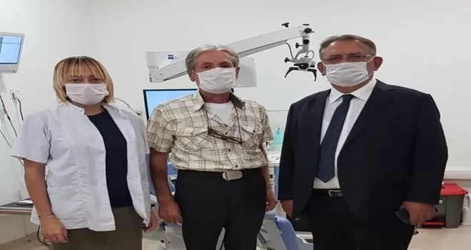 Yanak dokusundan yeni damak yapıldı

