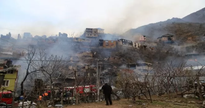 Yangın bu köyün kaderi mi?