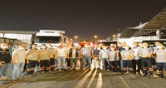 Yangının kahramanları Bayrampaşa’da

